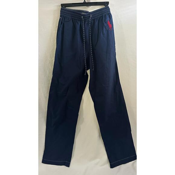 Polo Ralph Lauren Small Big Pony Elastic Drawstring Waist Pull On Athletic Pants - Picture 1 of 6